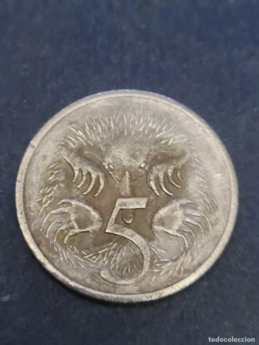 Monedas antiguas de Ocean&iacute;a: Moneda 5 centavos 2001 Australia - Foto 2