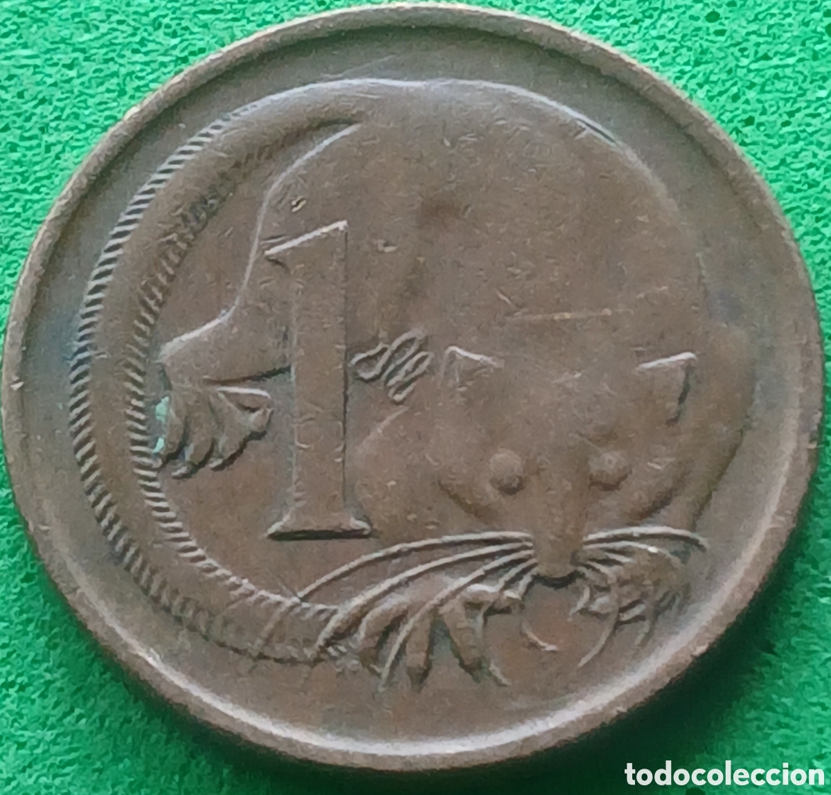 Monedas antiguas de Ocean&iacute;a: Australia 1 cent 1966 km#62