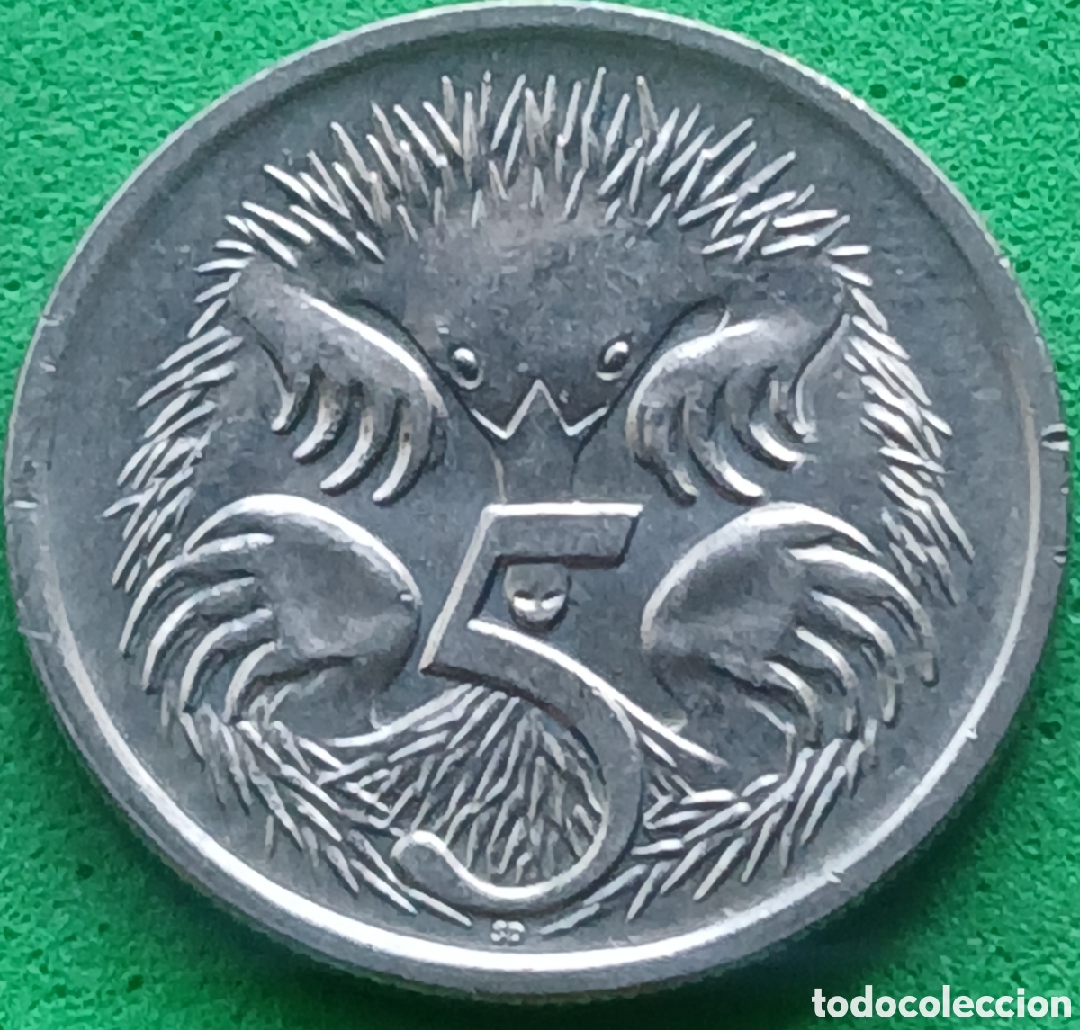 Monedas antiguas de Ocean&iacute;a: Australia 5 cents 1987 km#80