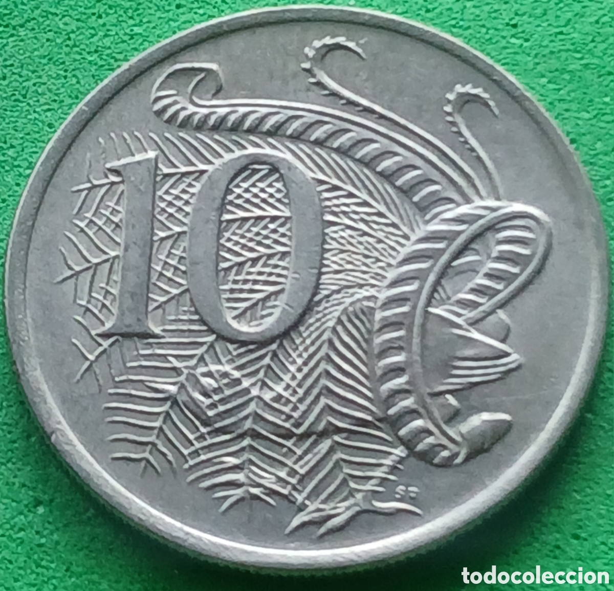 Monedas antiguas de Ocean&iacute;a: Australia 10 cents 1980 km#65