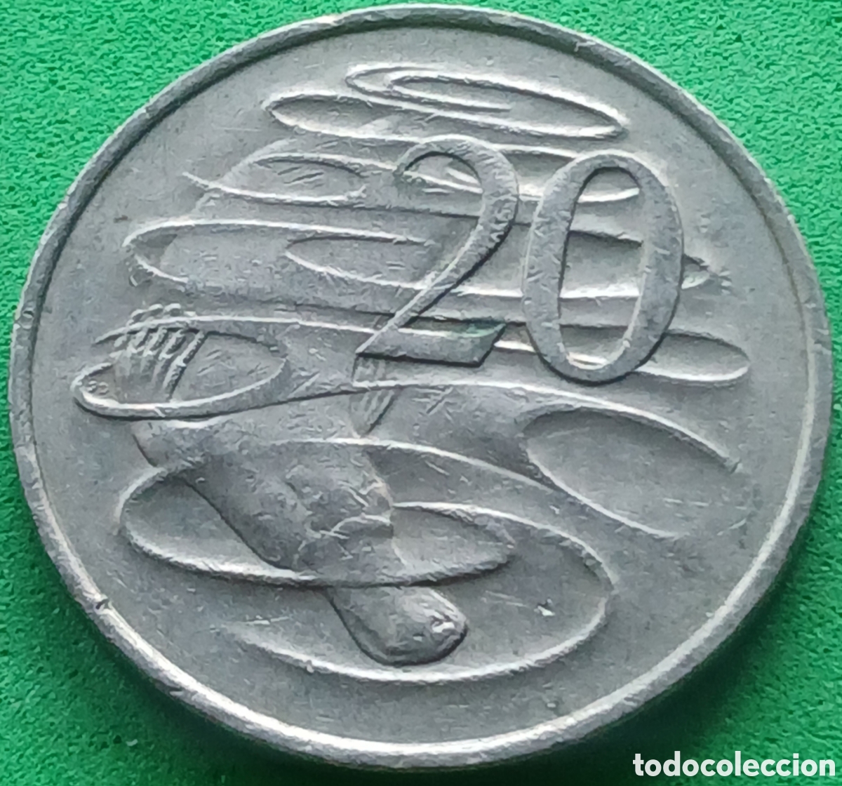 Monedas antiguas de Ocean&iacute;a: Australia 20 cents 1981 km#66