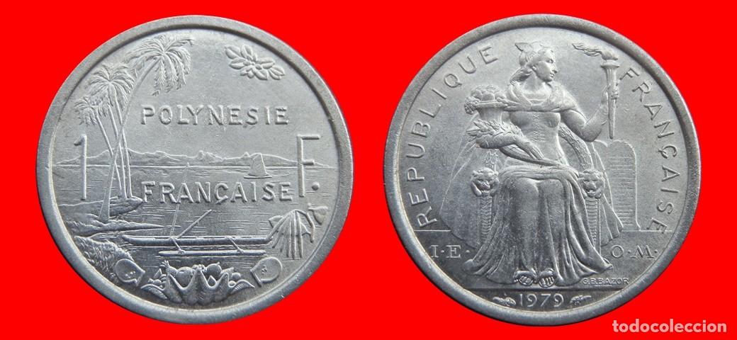 Monedas antiguas de Ocean&iacute;a: 1 FRANCO 1979 POLINESIA-143684