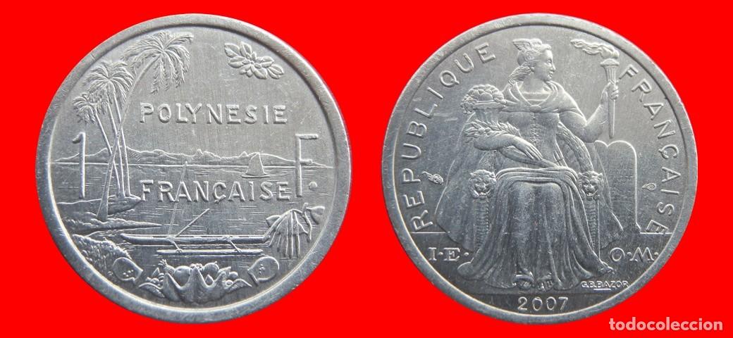 Monedas antiguas de Ocean&iacute;a: 1 FRANCO 2007 POLINESIA-143692