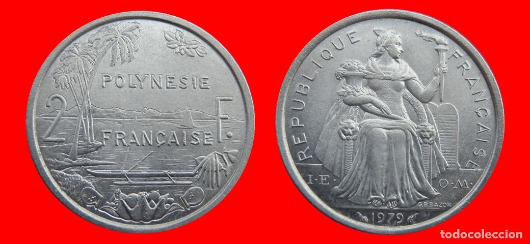 Monedas antiguas de Ocean&iacute;a: 2 FRANCOS 1979 POLINESIA-143693