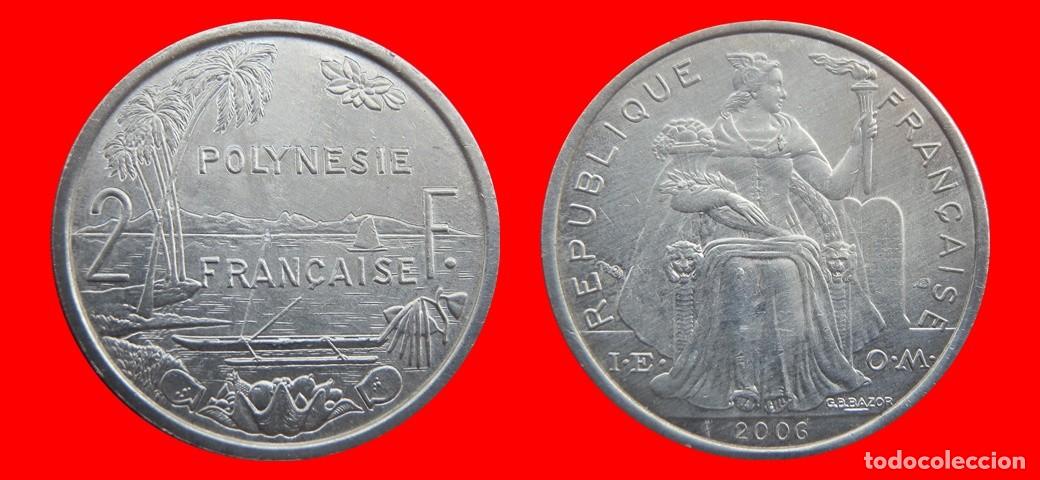 Monedas antiguas de Ocean&iacute;a: 2 FRANCOS 2006 POLINESIA-143703