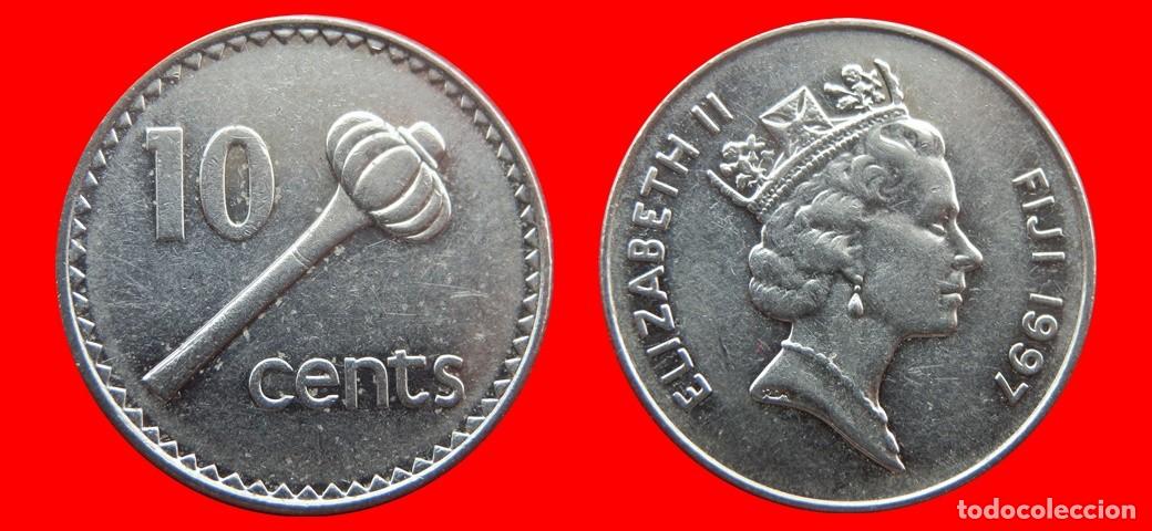 Monedas antiguas de Ocean&iacute;a: 10 CENTAVOS 1997 ISLAS FIJI FIYI-143792