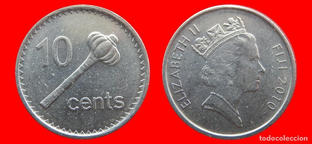 Monedas antiguas de Ocean&iacute;a: 10 CENTAVOS 2010 ISLAS FIJI FIYI-143794