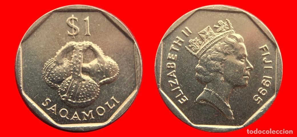 Monedas antiguas de Ocean&iacute;a: 1 DOLAR 1995 ISLAS FIJI FIYI-143813