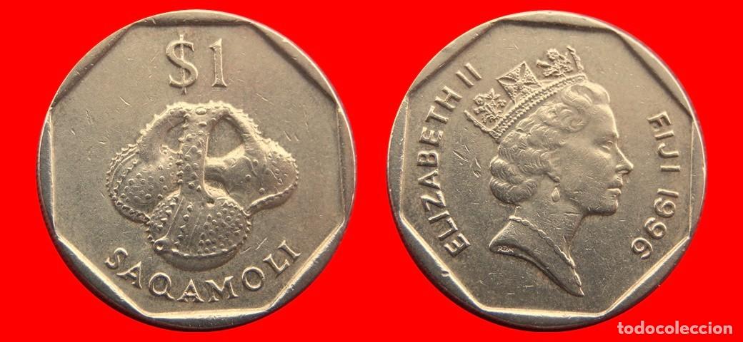 Monedas antiguas de Ocean&iacute;a: 1 DOLAR 1996 ISLAS FIJI FIYI-143814