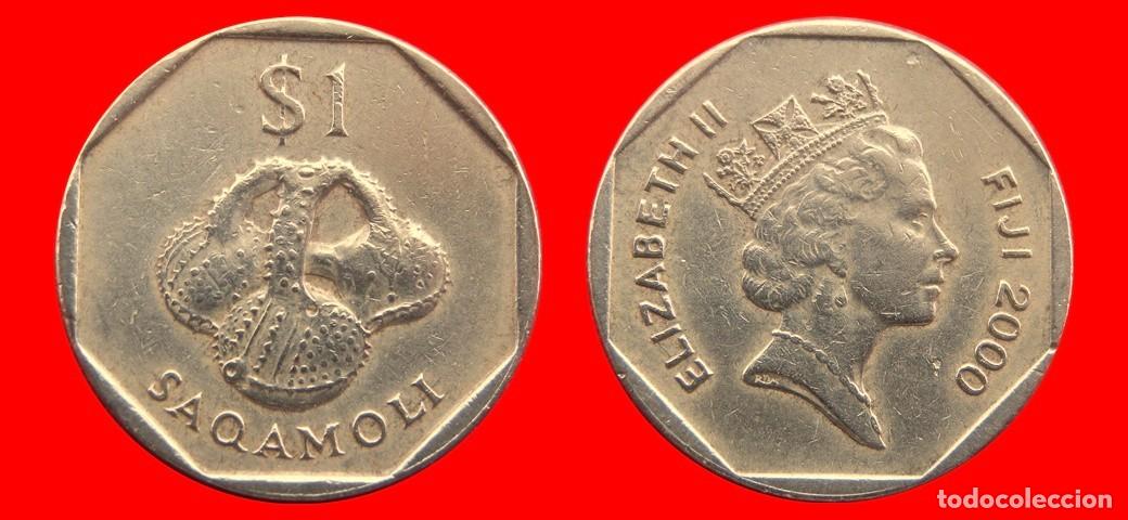 Monedas antiguas de Ocean&iacute;a: 1 DOLAR 2000 ISLAS FIJI FIYI-143816