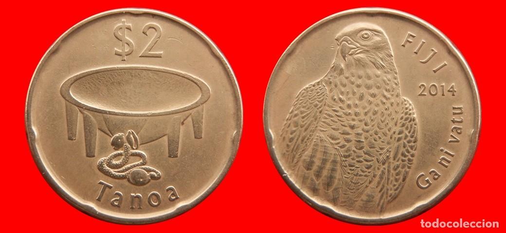 Monedas antiguas de Ocean&iacute;a: 2 DOLARES 2014 ISLAS FIJI FIYI-143820