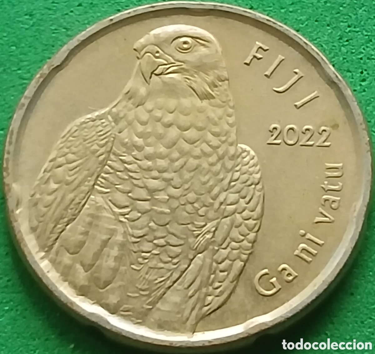 Monedas antiguas de Ocean&iacute;a: Fiji 2 d&oacute;lares 2022 UC#1 MUY RARA (RR)!