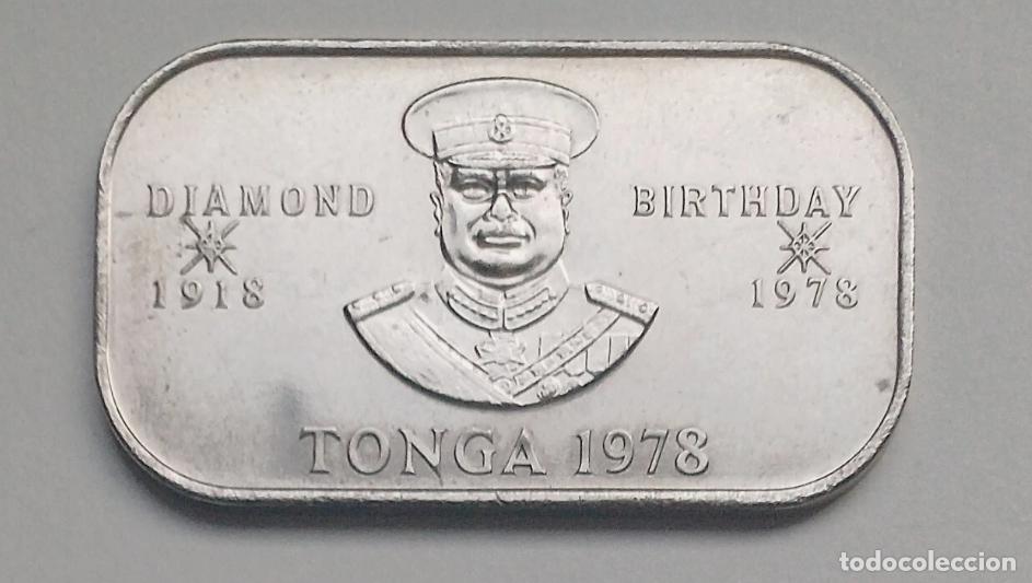 Monedas antiguas de Ocean&iacute;a: TONGA 1 PA'ANGA 1977