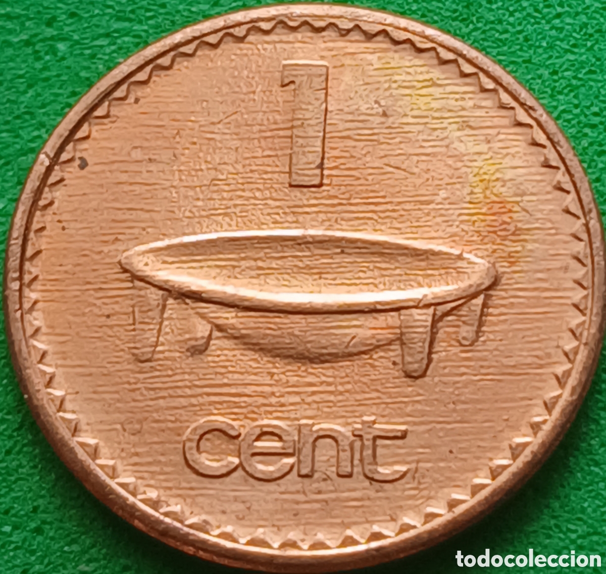 Monedas antiguas de Ocean&iacute;a: Fiji 1 cent 1999 km#49a