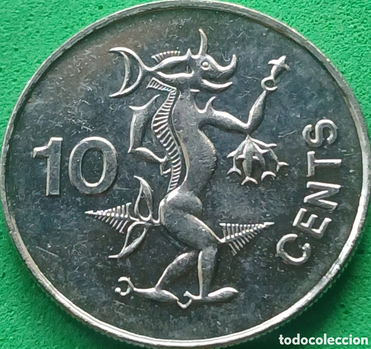 Monedas antiguas de Ocean&iacute;a: Islas Salom&oacute;n 10 cents 2005 km#27a