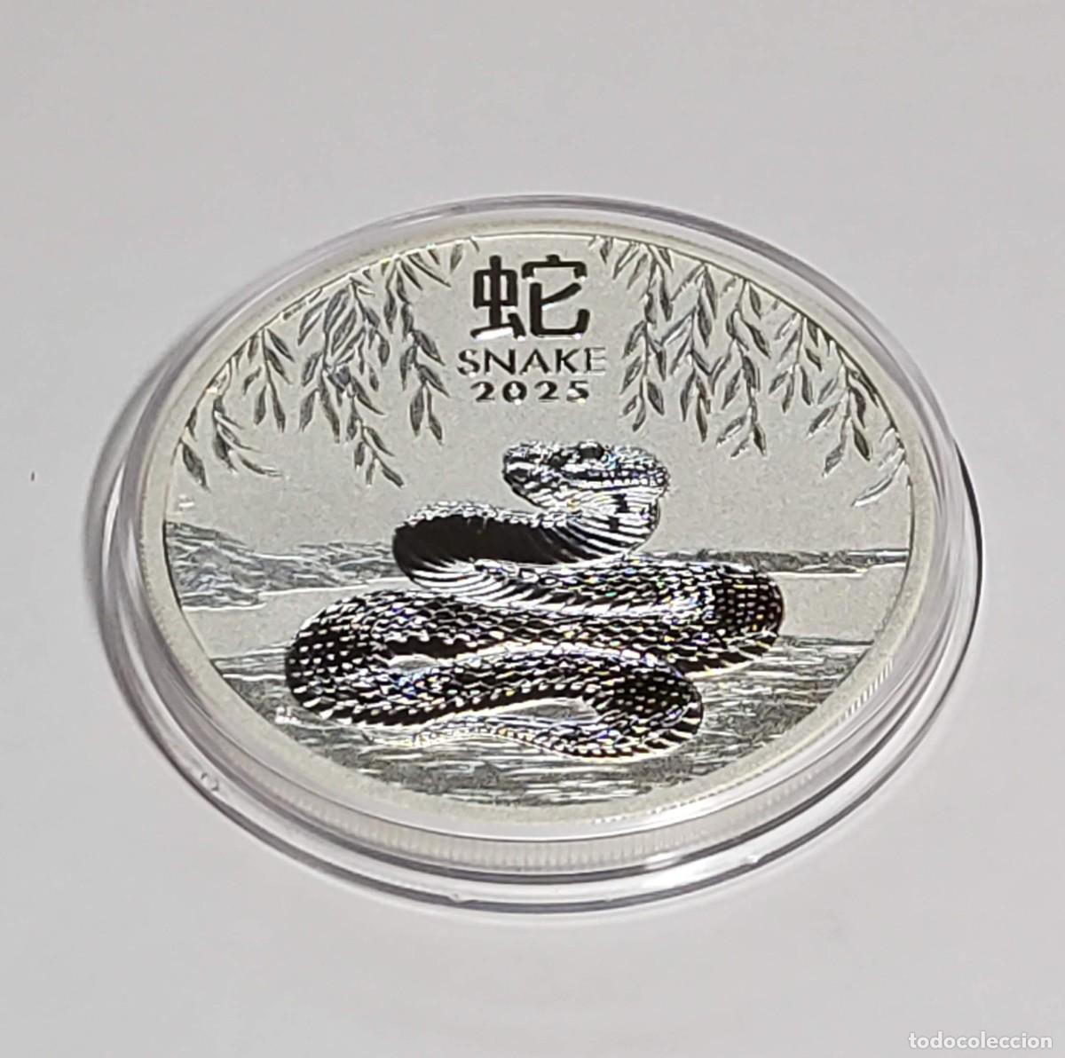 Monedas antiguas de Ocean&iacute;a: 1 D&Oacute;LAR DE PLATA DE AUSTRALIA DEL 2025.PROOF.1 ONZA DE PLATA PURA DE LEY 9999.