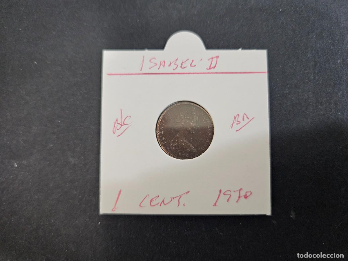 Monedas antiguas de Ocean&iacute;a: NUEVA ZELANDA 1 CENTIMO 1970 BC KM=31.1 (BRONCE) ISABEL II