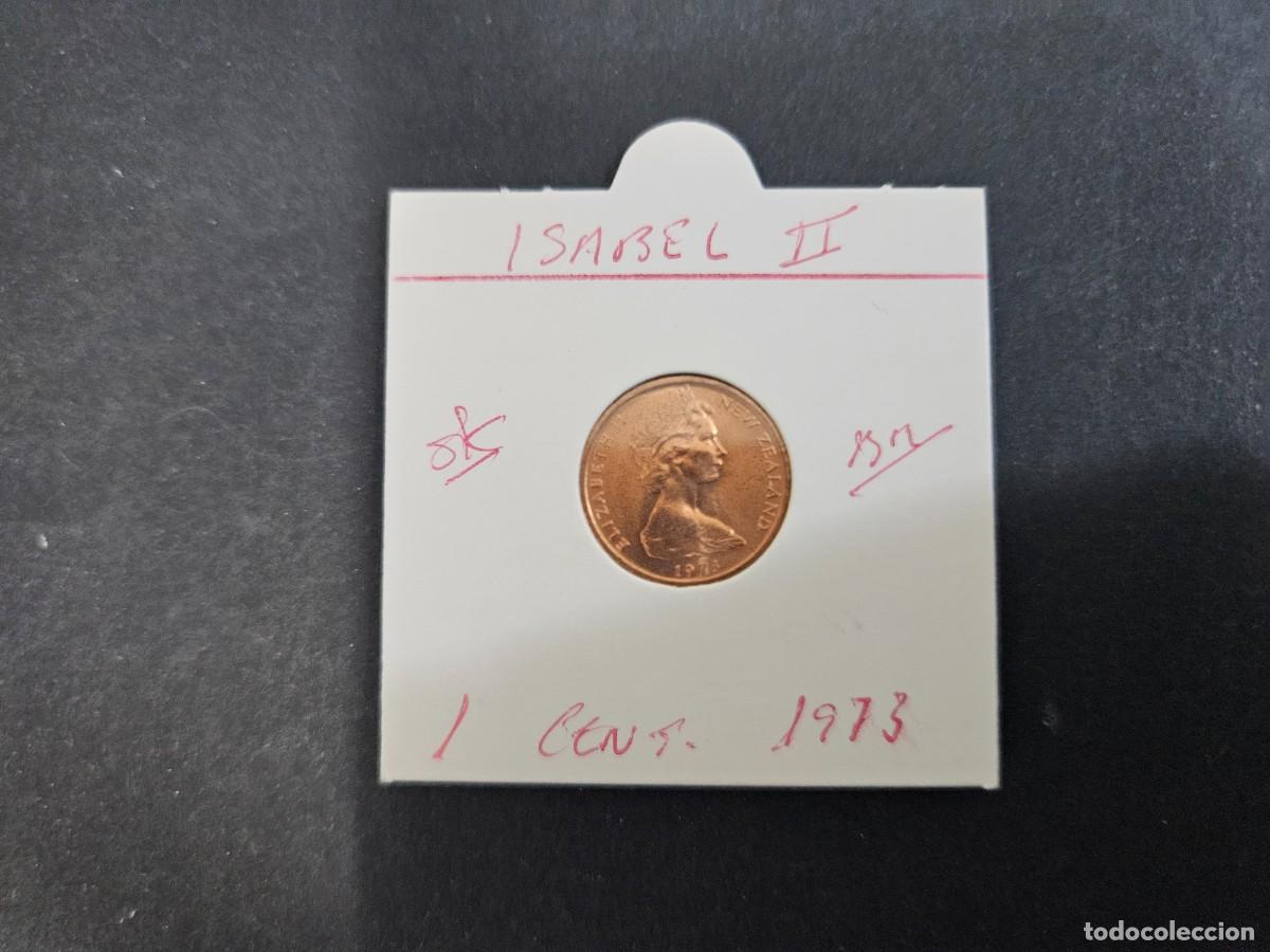Monedas antiguas de Ocean&iacute;a: NUEVA ZELANDA 1 CENTIMO 1973 S/C KM=31.1 (BRONCE) ISABEL II