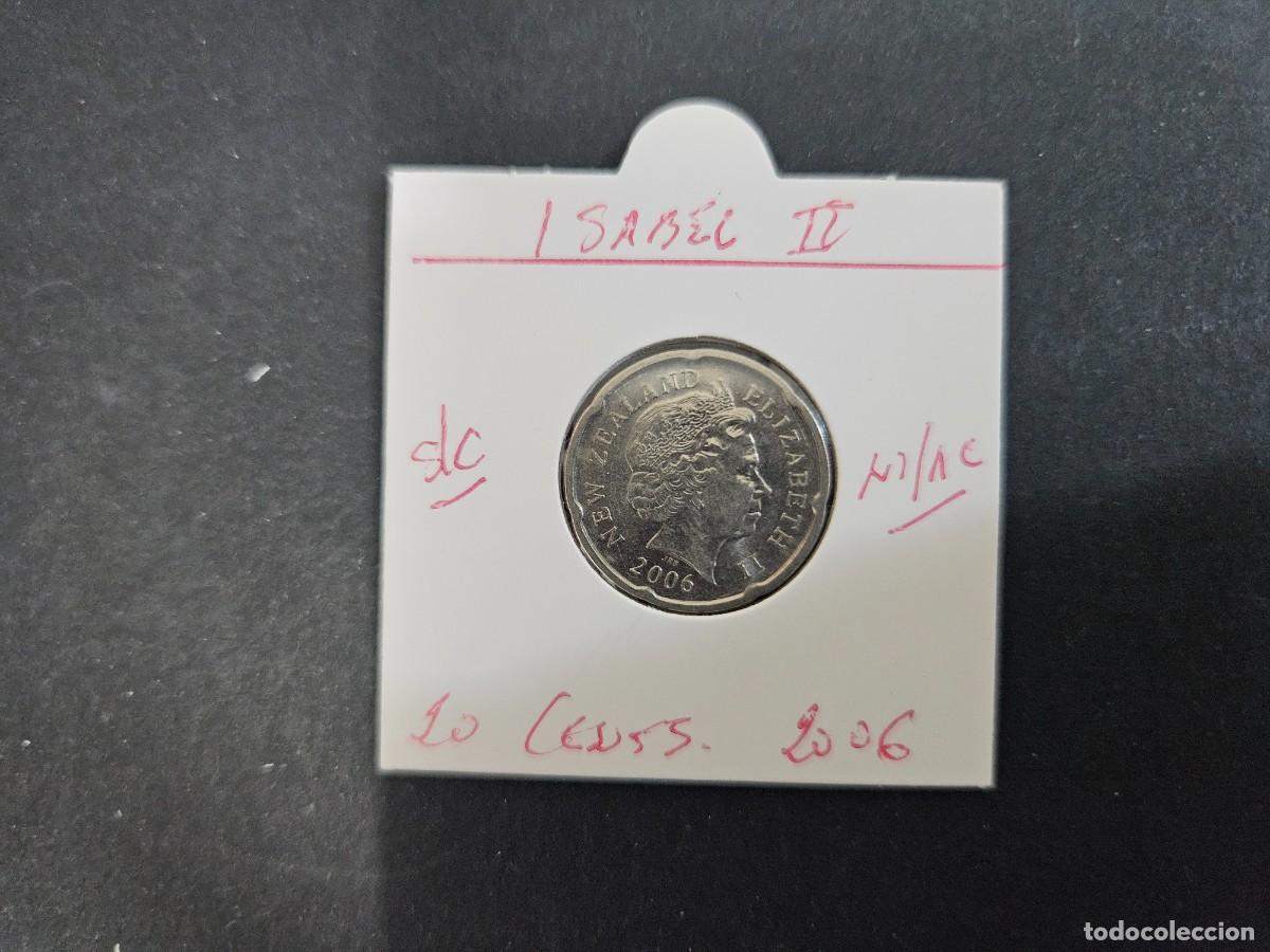 Monedas antiguas de Ocean&iacute;a: NUEVA ZELANDA 20 CENTIMOS 2006 S/C KM=118a (NIQUEL-ACERO) ISABEL II