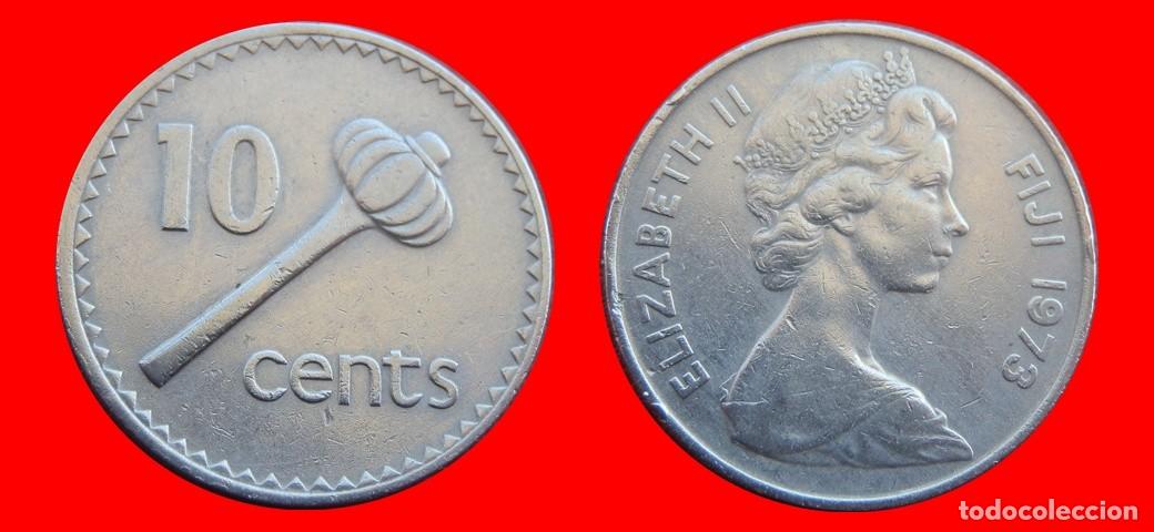 Old Coins of Oceania: 10 CENTAVOS 1973 ISLAS FIJI FIYI-144217