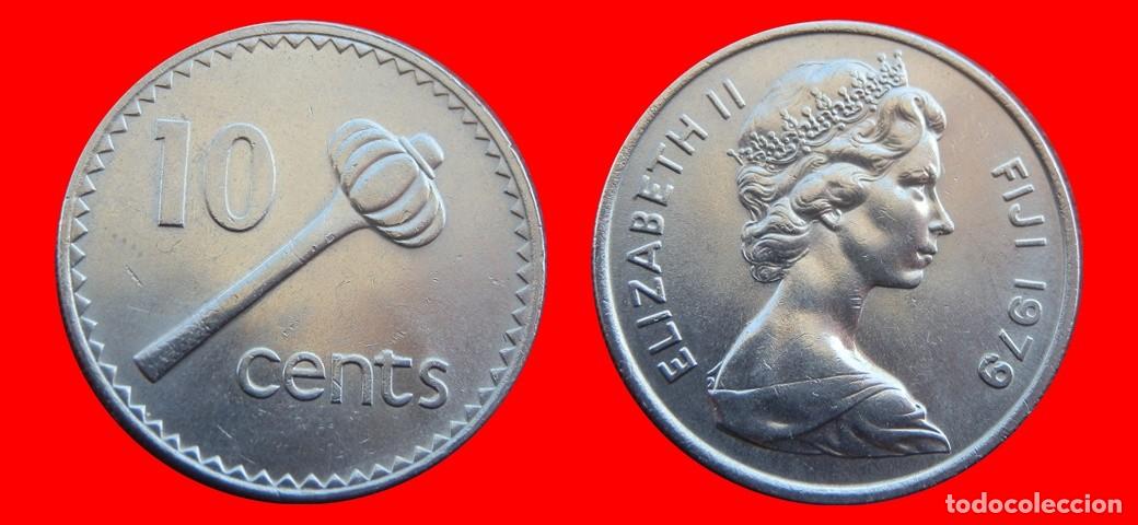 Old Coins of Oceania: 10 CENTAVOS 1979 ISLAS FIJI FIYI-144219