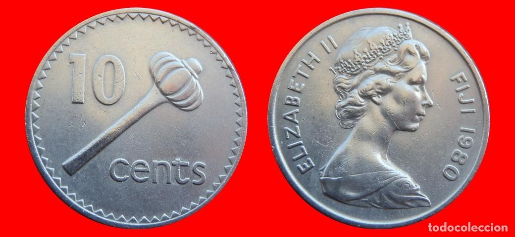 Old Coins of Oceania: 10 CENTAVOS 1980 ISLAS FIJI FIYI-144220