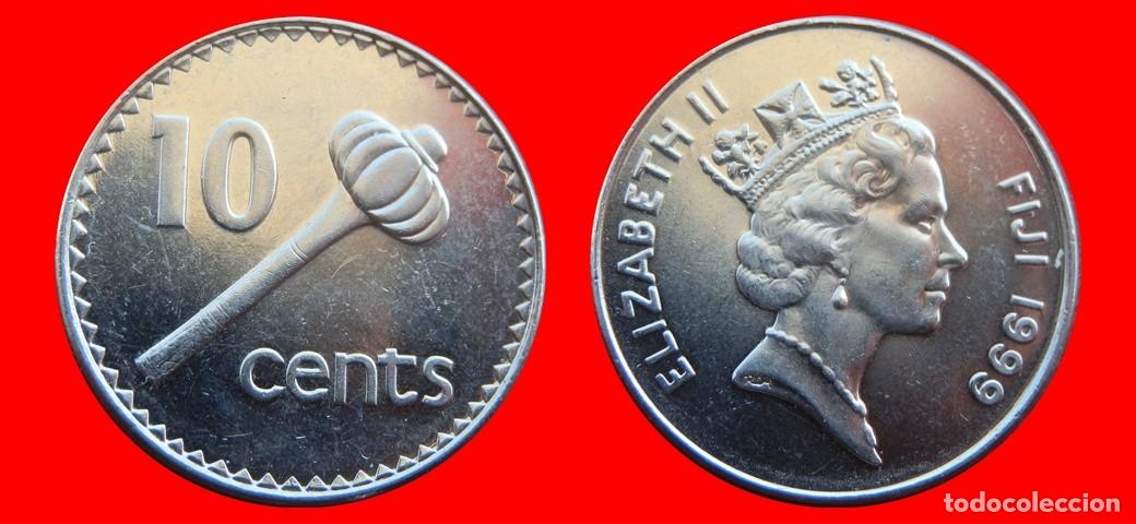Old Coins of Oceania: 10 CENTAVOS 1999 ISLAS FIJI FIYI-144222