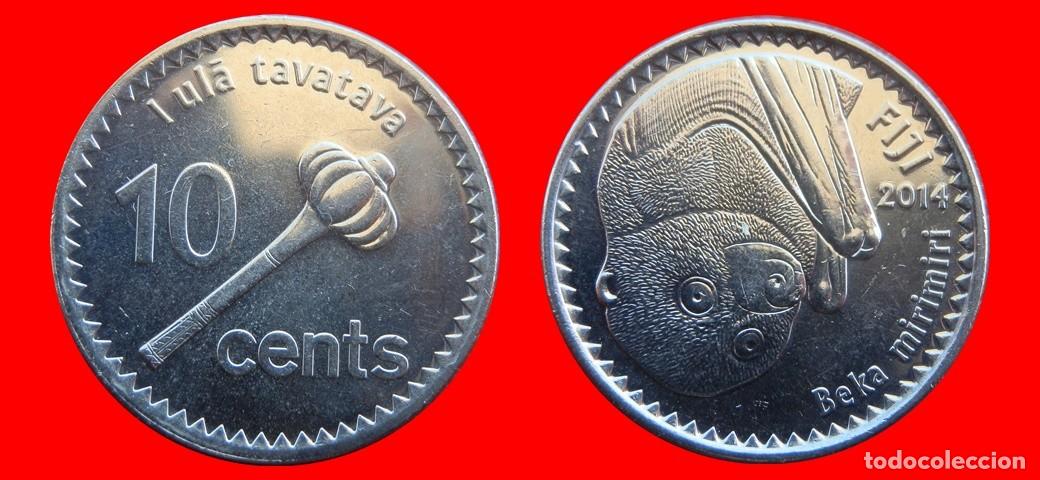 Old Coins of Oceania: 10 CENTAVOS 2022 ISLAS FIJI FIYI-144226