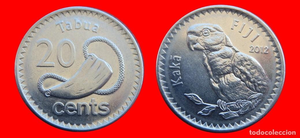 Monedas antiguas de Ocean&iacute;a: 20 CENTAVOS 2012 ISLAS FIJI FIYI-144238