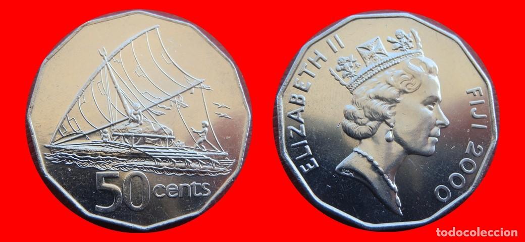Monedas antiguas de Ocean&iacute;a: 50 CENTAVOS 2000 ISLAS FIJI FIYI-144249