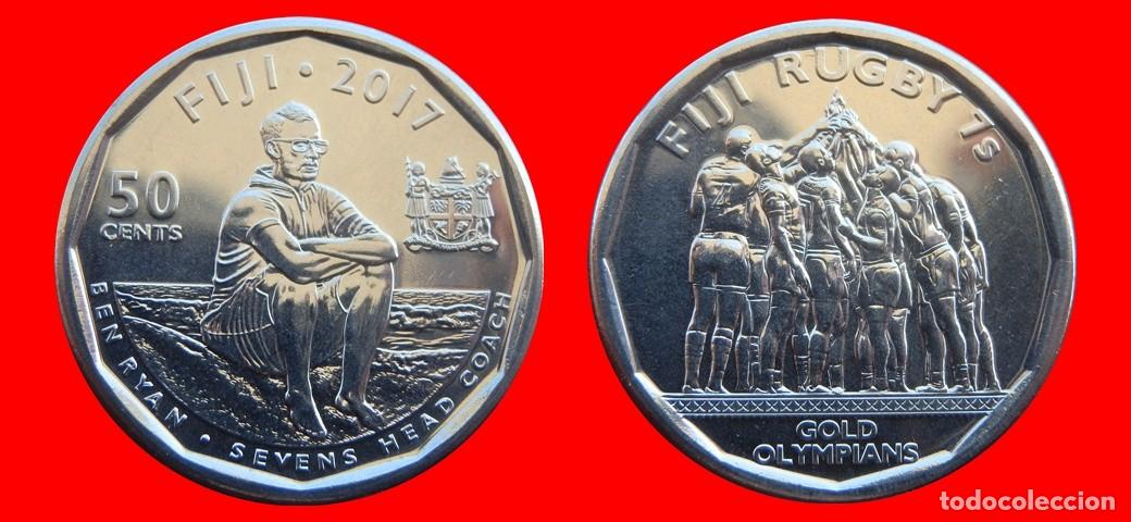 Monedas antiguas de Ocean&iacute;a: 50 CENTAVOS 2017 ISLAS FIJI FIYI-144251