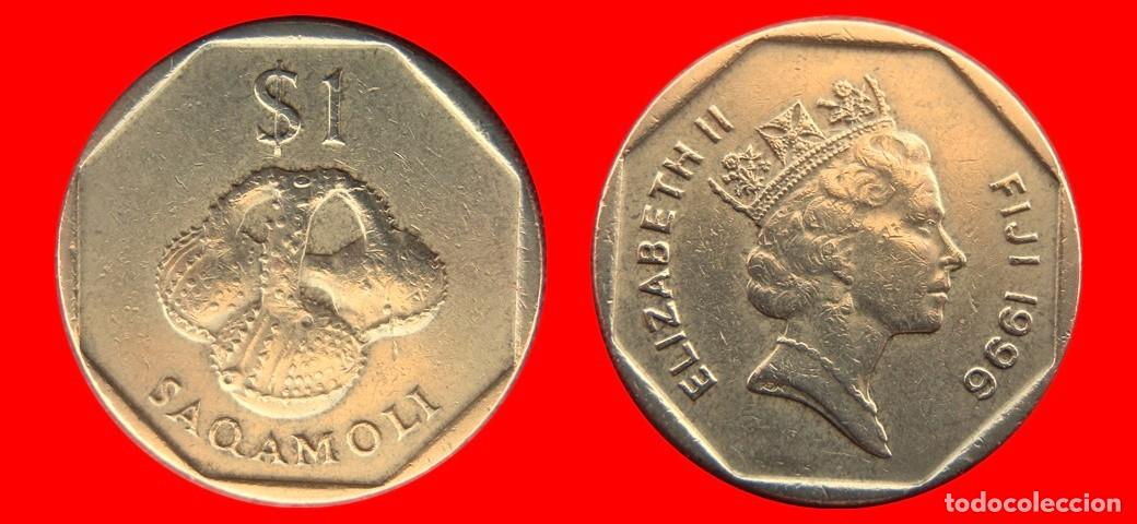 Monedas antiguas de Ocean&iacute;a: 1 DOLAR 1996 ISLAS FIJI FIYI-144254