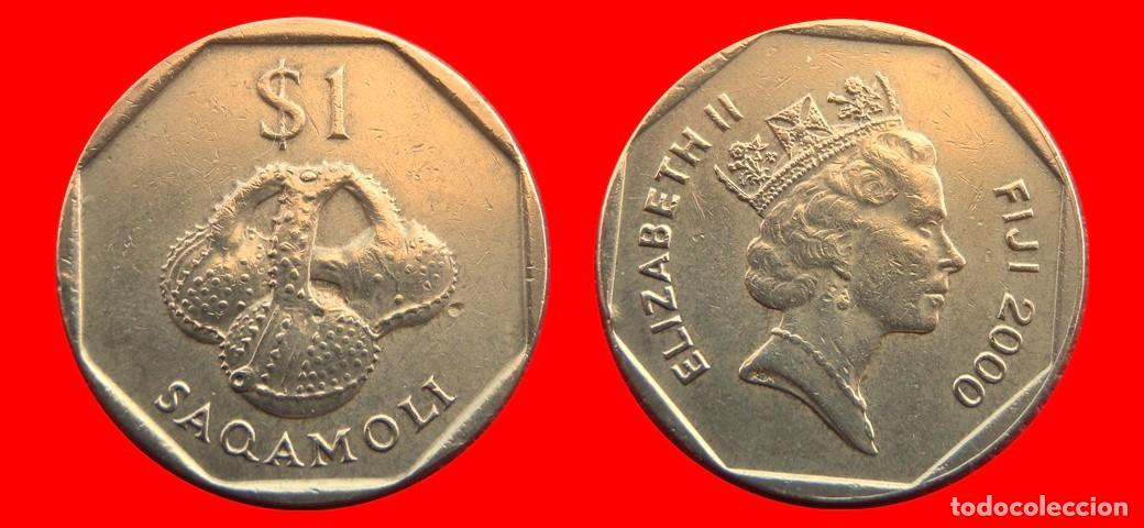 Monedas antiguas de Ocean&iacute;a: 1 DOLAR 2000 ISLAS FIJI FIYI-144255