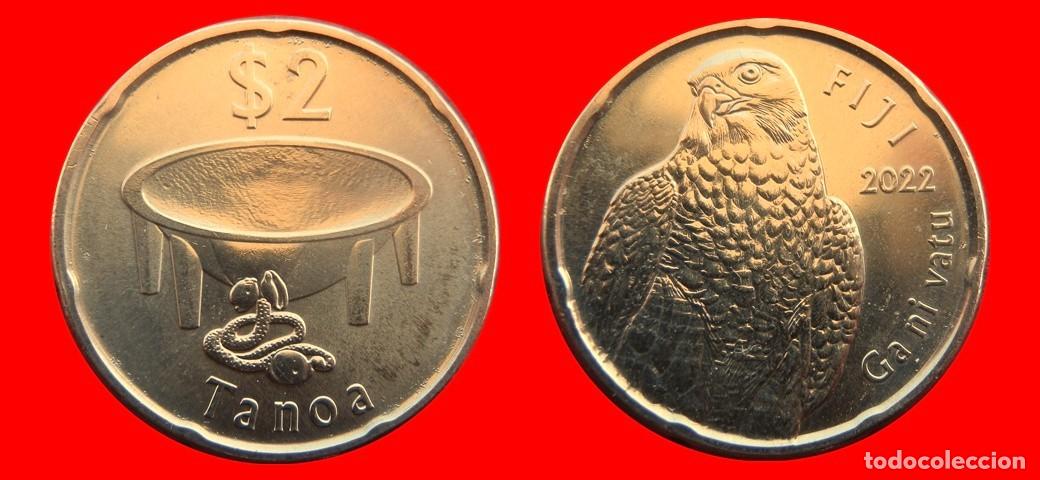 Monedas antiguas de Ocean&iacute;a: 2 DOLARES 2022 ISLAS FIJI FIYI-144260