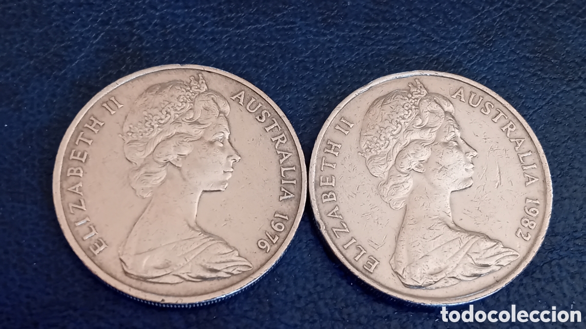 Monedas antiguas de Ocean&iacute;a: CONJUNTO DE 12 MONEDAS AUSTRALIA - Foto 9