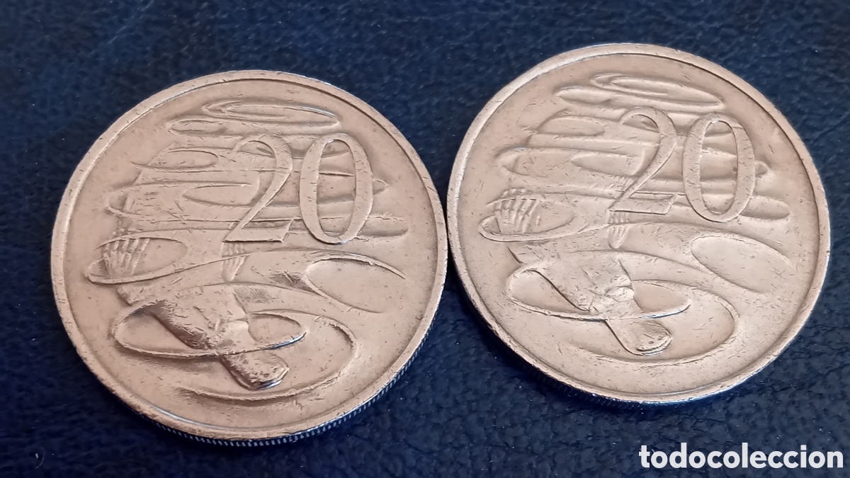 Monedas antiguas de Ocean&iacute;a: CONJUNTO DE 12 MONEDAS AUSTRALIA - Foto 10