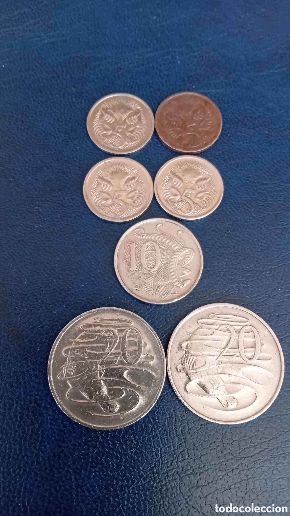 Monedas antiguas de Ocean&iacute;a: CONJUNTO DE 12 MONEDAS AUSTRALIA - Foto 17