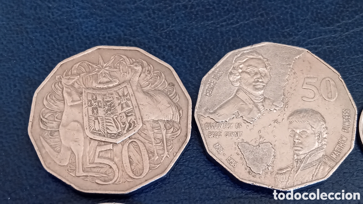 Monedas antiguas de Ocean&iacute;a: CONJUNTO DE 12 MONEDAS AUSTRALIA - Foto 19