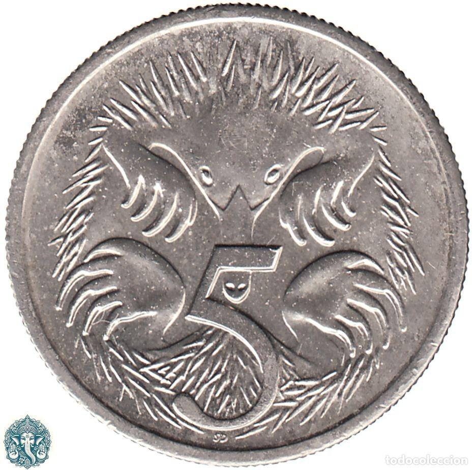 Monedas antiguas de Ocean&iacute;a: AUSTRALIA 5 Centavos 2002 KM#401