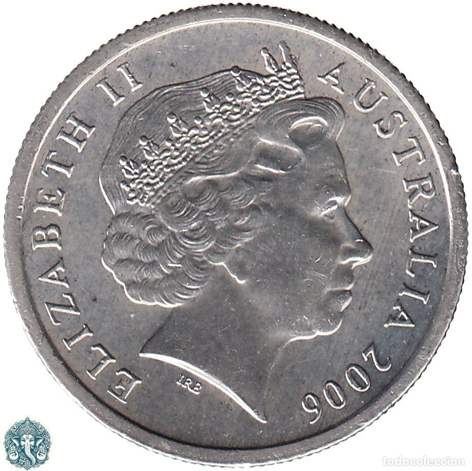Monedas antiguas de Ocean&iacute;a: AUSTRALIA 5 Centavos 2006 KM#401 - Foto 2