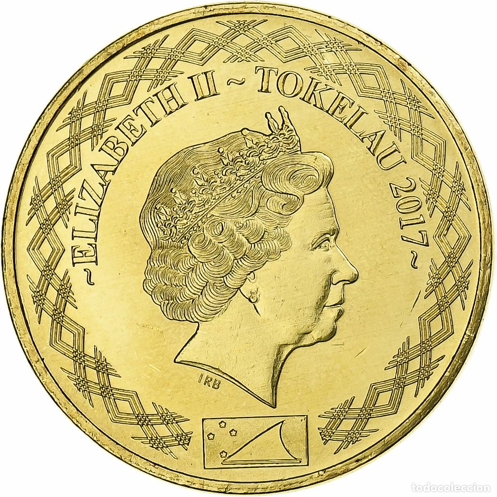 Monedas antiguas de Ocean&iacute;a: [#1027966] Tokelau, Dollar, 2017, Aluminio - bronce, SC