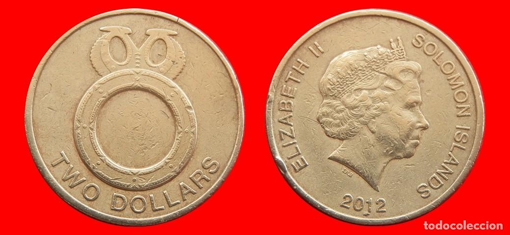 Monedas antiguas de Ocean&iacute;a: 2 DOLARES 2012 ISLAS SALOMON SOLOMON-144626
