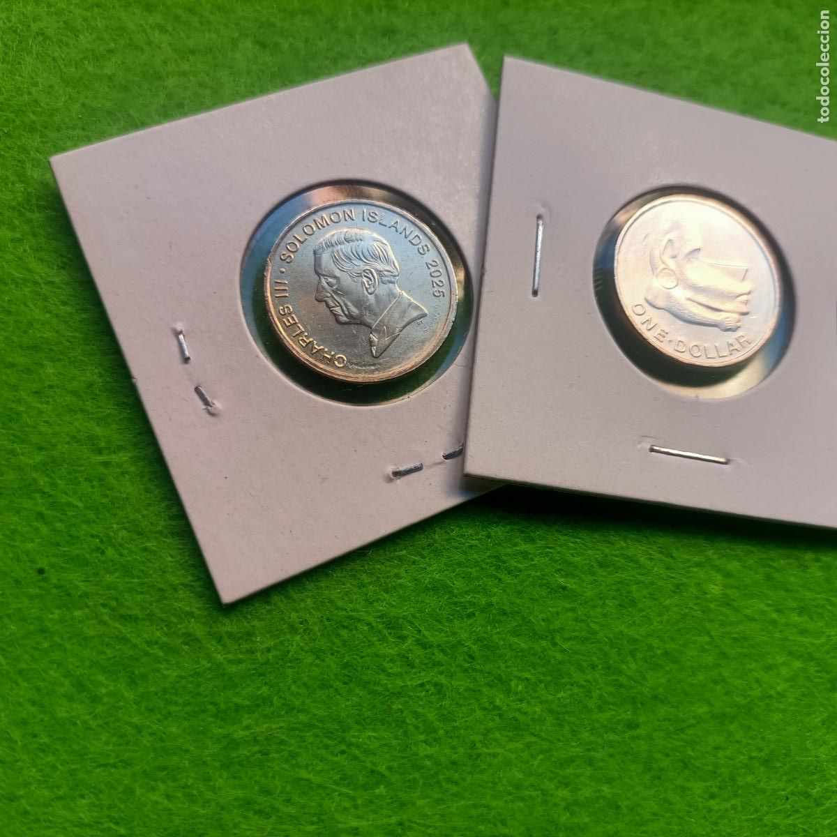 Monedas antiguas de Ocean&iacute;a: SOLOMON ISLANDS 1 moneda 1 DOLAR 2025, 17442