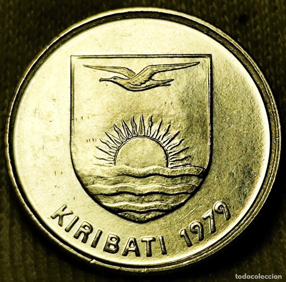 Monnaies anciennes d'Oc&eacute;anie: Kiribati 5 Cents 1979 Sin Circular (SC) Lote 2096