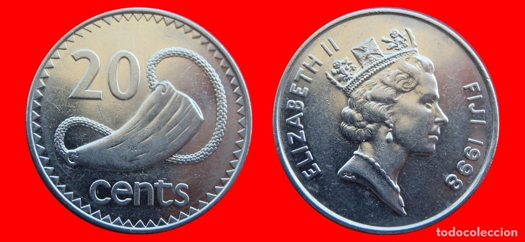 Monedas antiguas de Ocean&iacute;a: 20 CENTAVOS 1998 ISLAS FIJI FIYI-144725