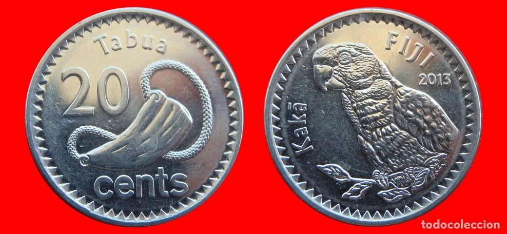 Monedas antiguas de Ocean&iacute;a: 20 CENTAVOS 2013 ISLAS FIJI FIYI-144727
