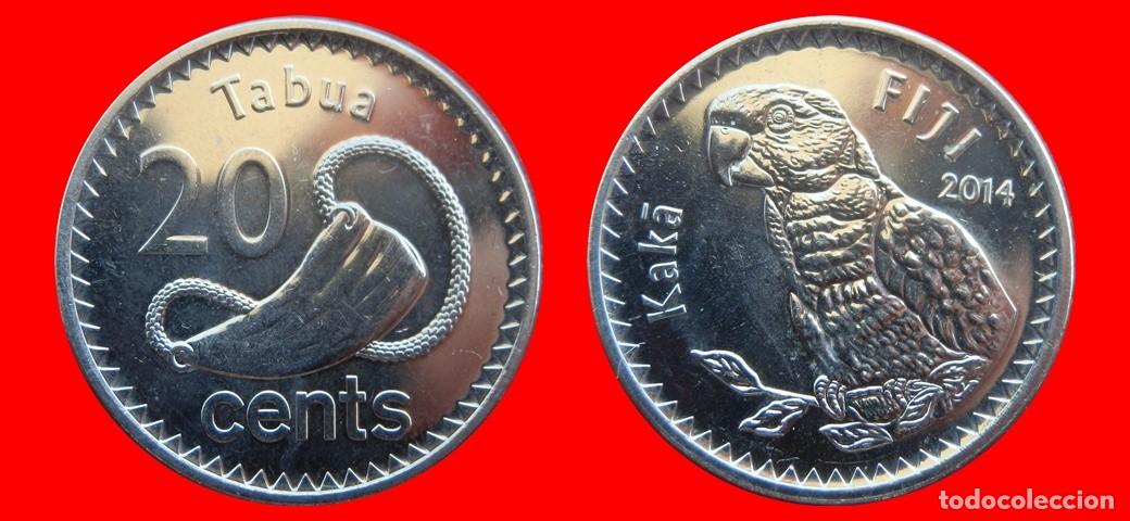 Monedas antiguas de Ocean&iacute;a: 20 CENTAVOS 2014 ISLAS FIJI FIYI-144728