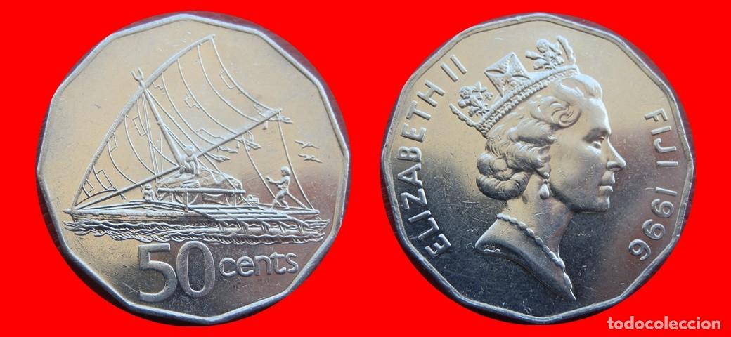 Monedas antiguas de Ocean&iacute;a: 50 CENTAVOS 1996 ISLAS FIJI FIYI-144729