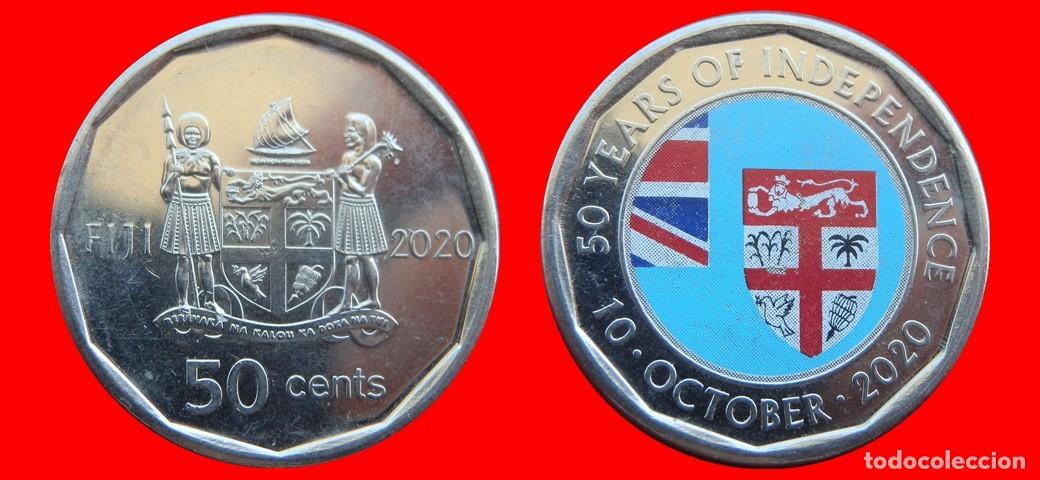 Monedas antiguas de Ocean&iacute;a: 50 CENTAVOS 2020 ISLAS FIJI FIYI-144730