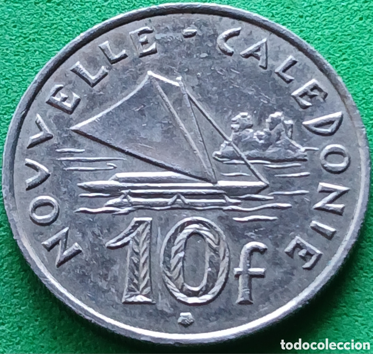 Monedas antiguas de Ocean&iacute;a: Nueva Caledonia 10 francos 2009 km#11a poco com&uacute;n